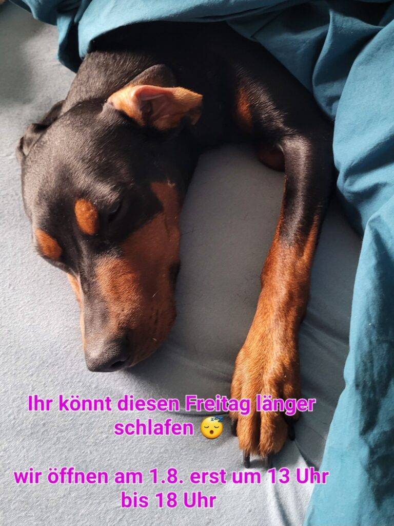 Freitag 1.August von 13 – 18 Uhr geöffnet